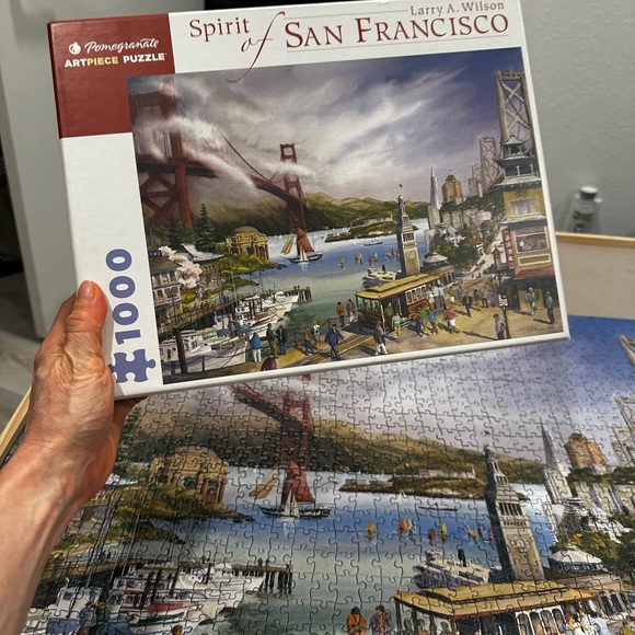 Ravensburger Spirit of San Francisco Jigsaw Puzzle, 1000 pcs - Picture 1 of 7
